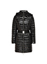 Only Siyah Kadın Kaban ONLNEWSCARLETT QUILT BELTED COAT OT