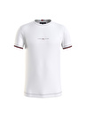 Tommy Hilfiger Bisiklet Yaka Beyaz Erkek T-Shirt MW0MW32584YBR_5