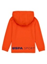 U.S. Polo Assn. Turuncu Erkek Çocuk Sweatshirt RC-NAKOKIDS _1