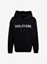 Tommy Hilfiger Kapüşon Yaka Mavi Erkek Sweatshırt MW0MW33062DW5