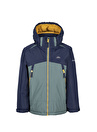 Trespass Yeşil Erkek Çocuk Mont DISCOVER- MALE RAINWEAR JACKET