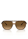 Ray-Ban Bill One RB2205 Geometrik Kahve Polarize Unisex Güneş Gözlüğü