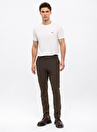 Back and Bond Normal Bel Normal Paça Slim Fit Haki Erkek Pantolon B33W31001