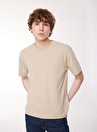 Levis Bisiklet Yaka Düz Bej Erkek T-Shirt A9437-0002_CLASSIC RELAXED TEE SILT