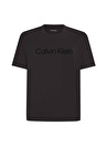 Calvin Klein 00GMS4K189BAE-WO - SS TEE Erkek Siyah Bisiklet Yaka Normal Kalıp T-Shirt