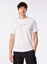 Jack & Jones Bisiklet Yaka Beyaz Erkek T-Shirt JCOLINCOLN TEE SS CREW NECK EXC