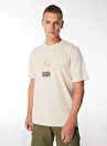 Jack & Jones Yuvarlak Yaka Krem Erkek T-Shirt JORPAL TEE SS CREW NECK EXC