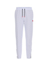 Guess Beyaz Erkek Geniş Paça Desenli Eşofman Altı Z2BB05FL04QP05N-KORBIN PANT