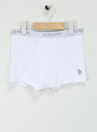 U.S. Polo Assn. Beyaz Erkek Çocuk Boxer US1383_1