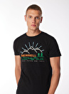 Merrell Siyah Erkek O Yaka Normal Kalıp T-Shirt M4TOBIM_TOBI M