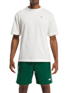 Reebok IP8468 CL COURT SPORT TEE Beyaz Erkek Bisiklet Yaka Normal Kalıp T-Shirt