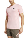 adidas Erkek Pembe Yuvarlak Yaka Normal Kalıp T-Shirt IW3327 TR-ES FR T