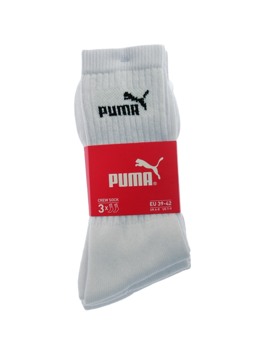 Puma Beyaz Unisex Spor Çorap