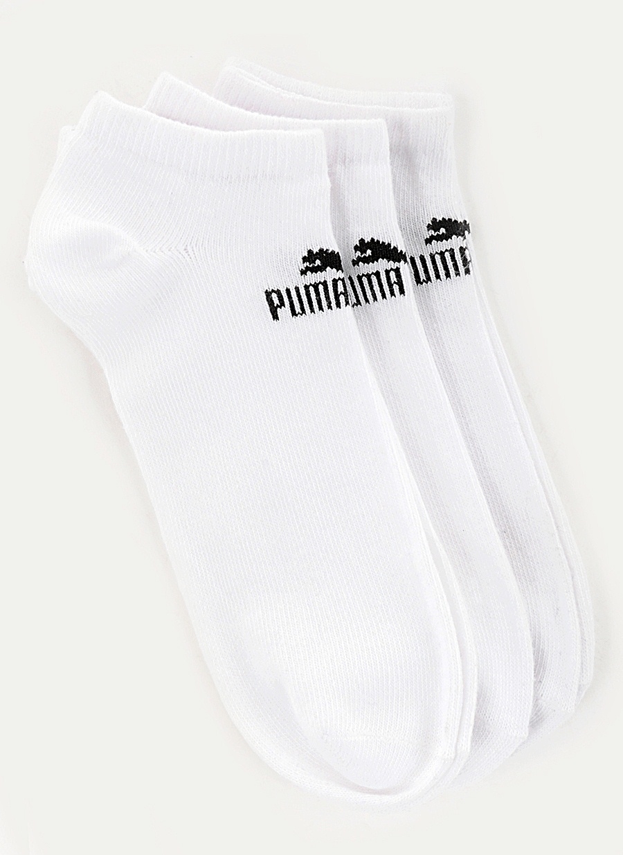 Puma Unisex Beyaz Çorap