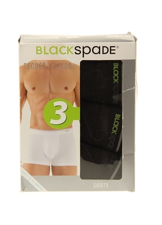 Blackspade Açık Siyah Erkek Boxer 9670 Tender Cotton_0