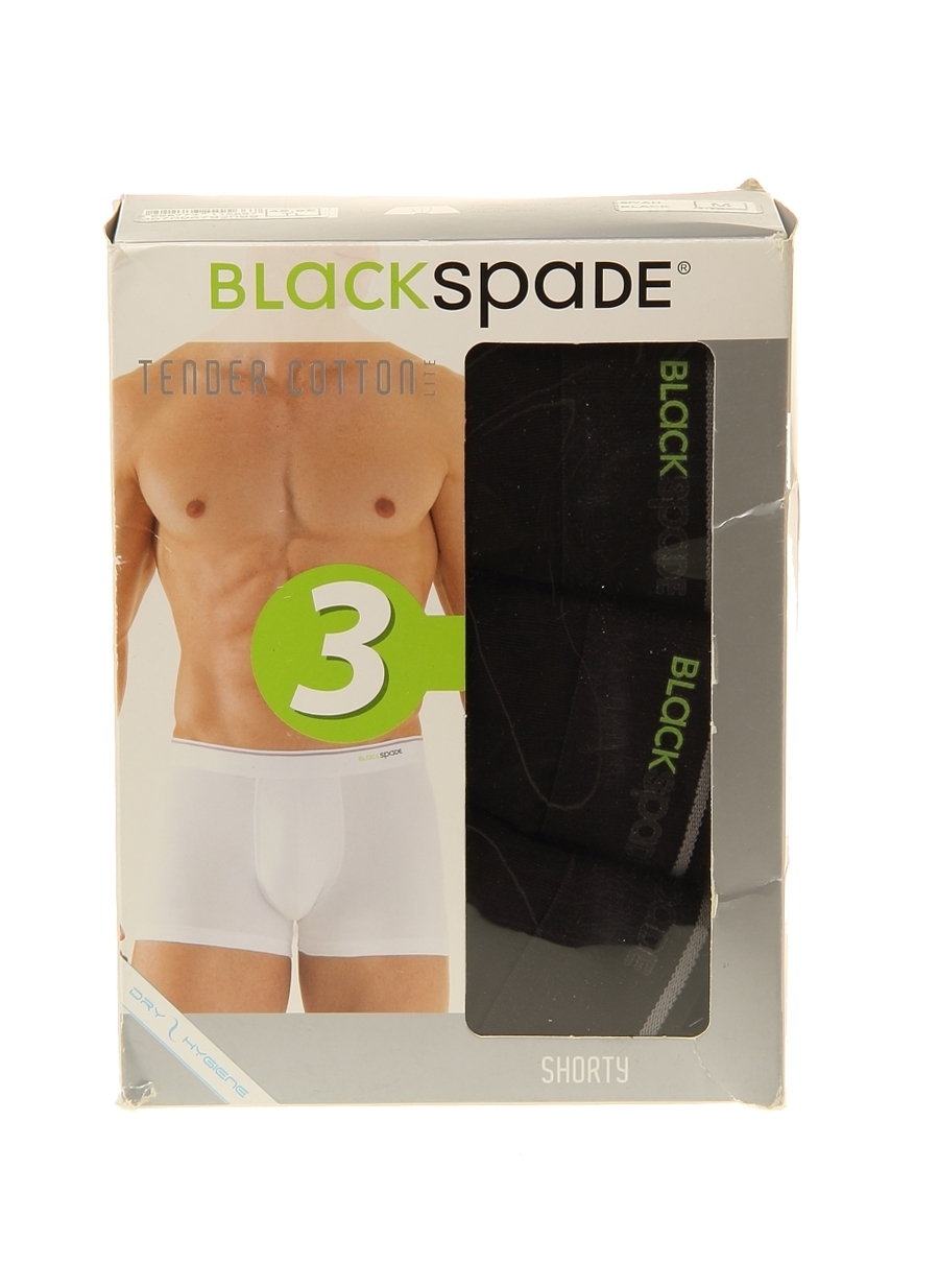 Blackspade Açık Siyah Erkek Boxer 9670 Tender Cotton