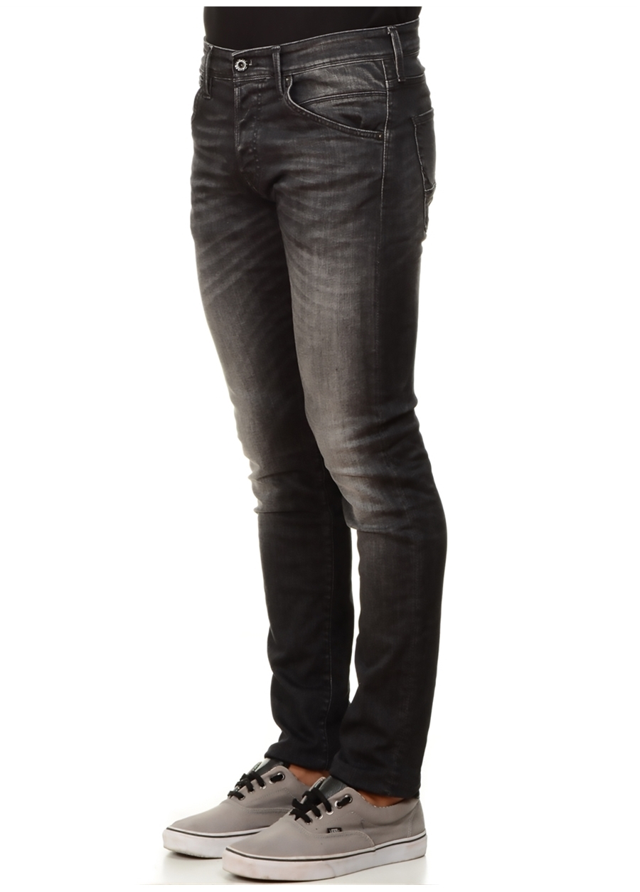 Jack & Jones 12111026 Siyah Erkek Denim Pantolon_1