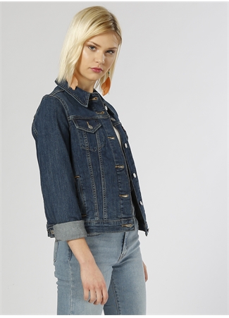 Levis Neon Lacivert Kadın Denim Ceket 29945-0014_5