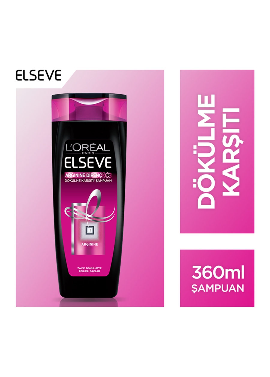 L'oréal Paris Elseve Arginine Direnç X3360 Ml Dökülme Karşıtı Şampuan
