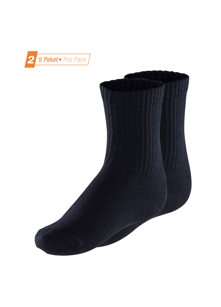 Blackspade Siyah Çocuk Spor Çorap 42-9995