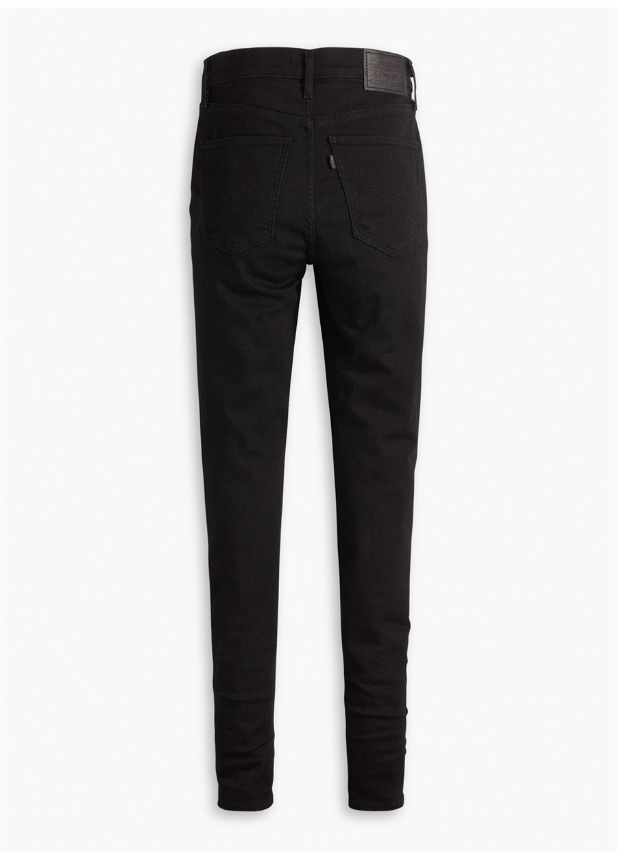 Levis Mile High Siyah Yüksek Bel Extra Skinny Kadın Denim Pantolon SUPER SKINNY BLACK G_7