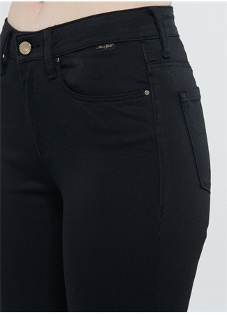 Mavi KENDRA Black GOLD NIGHTS Slim Straight Fit Kadın Denim Pantolon_4