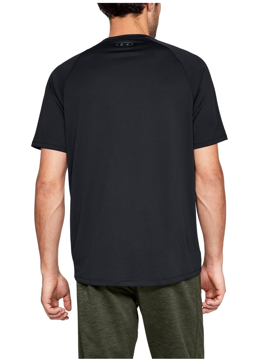 Under Armour 1326413-001-UA Tech SS Tee Siyah Erkek T-Shirt_1