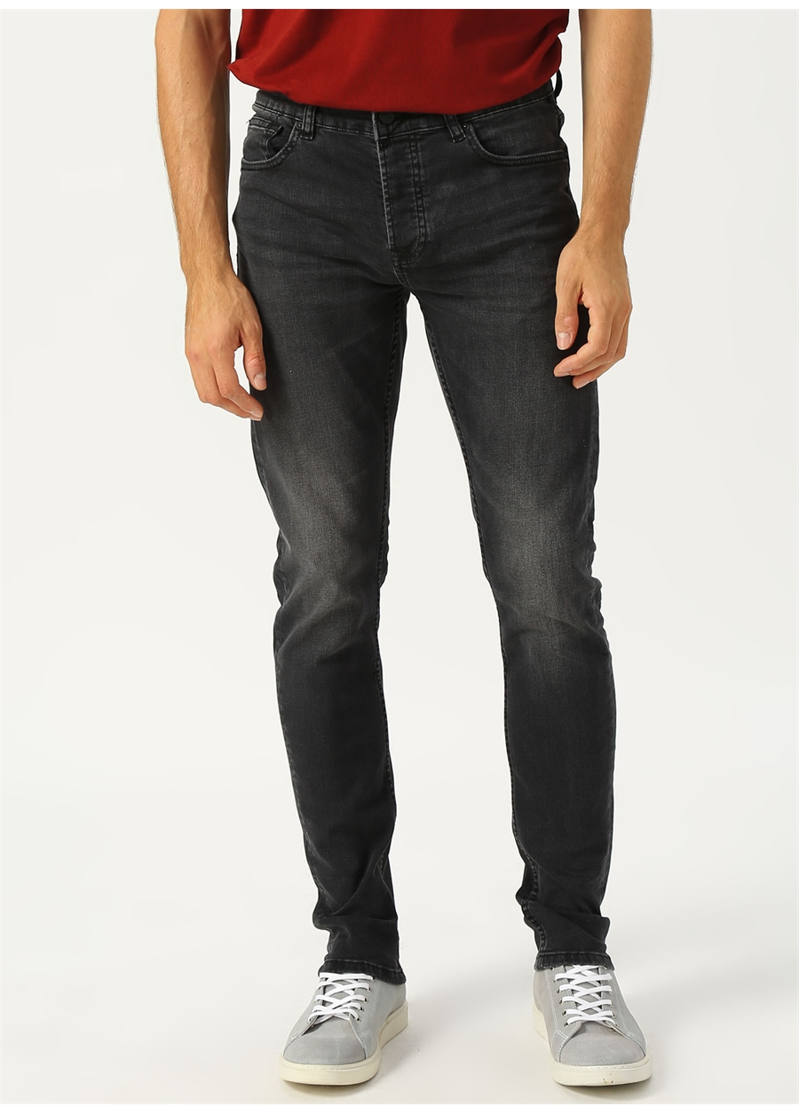 Only & Sons Siyah Slim Fit Denim Pantolon_1