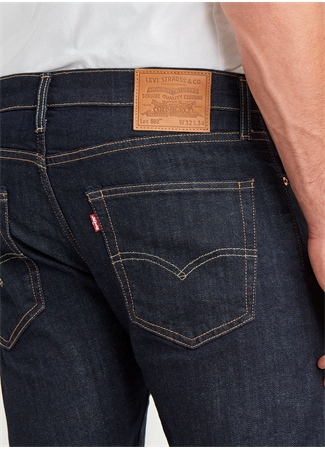 Levis 502 Tapered Fit İndigo Normal Bel Erkek Denim Pantolon ROCK COD (LOCA) 29507-0616_7