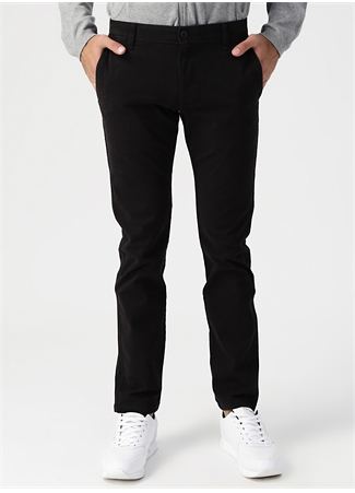 Dockers Orta Bel Skinny Paça Skinny Fit Siyah Erkek Pantolon 75763-0006_1