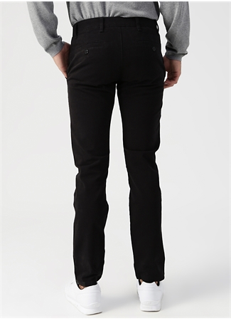 Dockers Orta Bel Skinny Paça Skinny Fit Siyah Erkek Pantolon 75763-0006_3