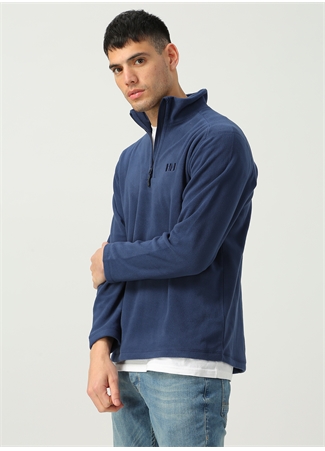 Helly Hansen Lacivert Erkek Polar Sweatshırt HH MOUNT POLAR FLEECE_2