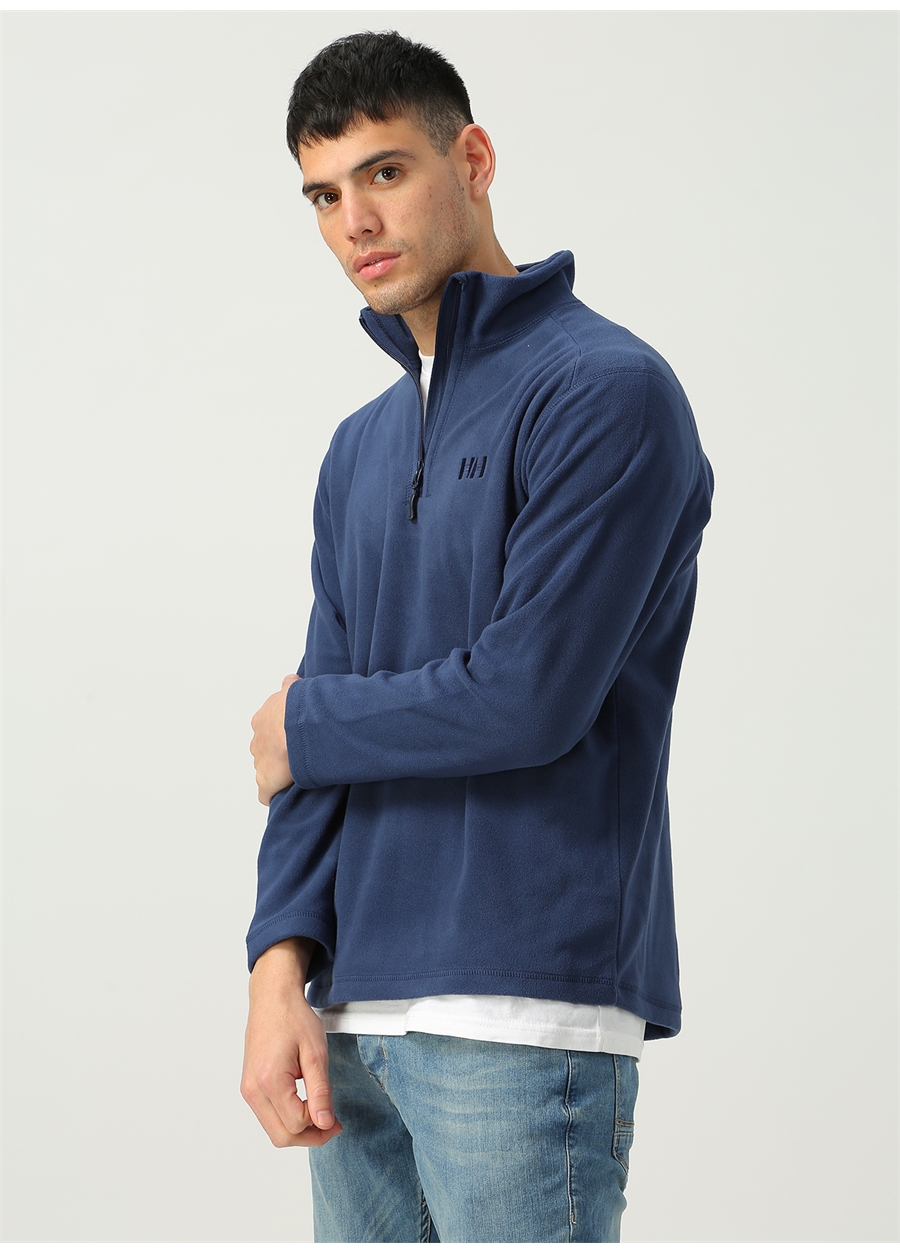 Helly Hansen Lacivert Erkek Polar Sweatshırt HH MOUNT POLAR FLEECE_2