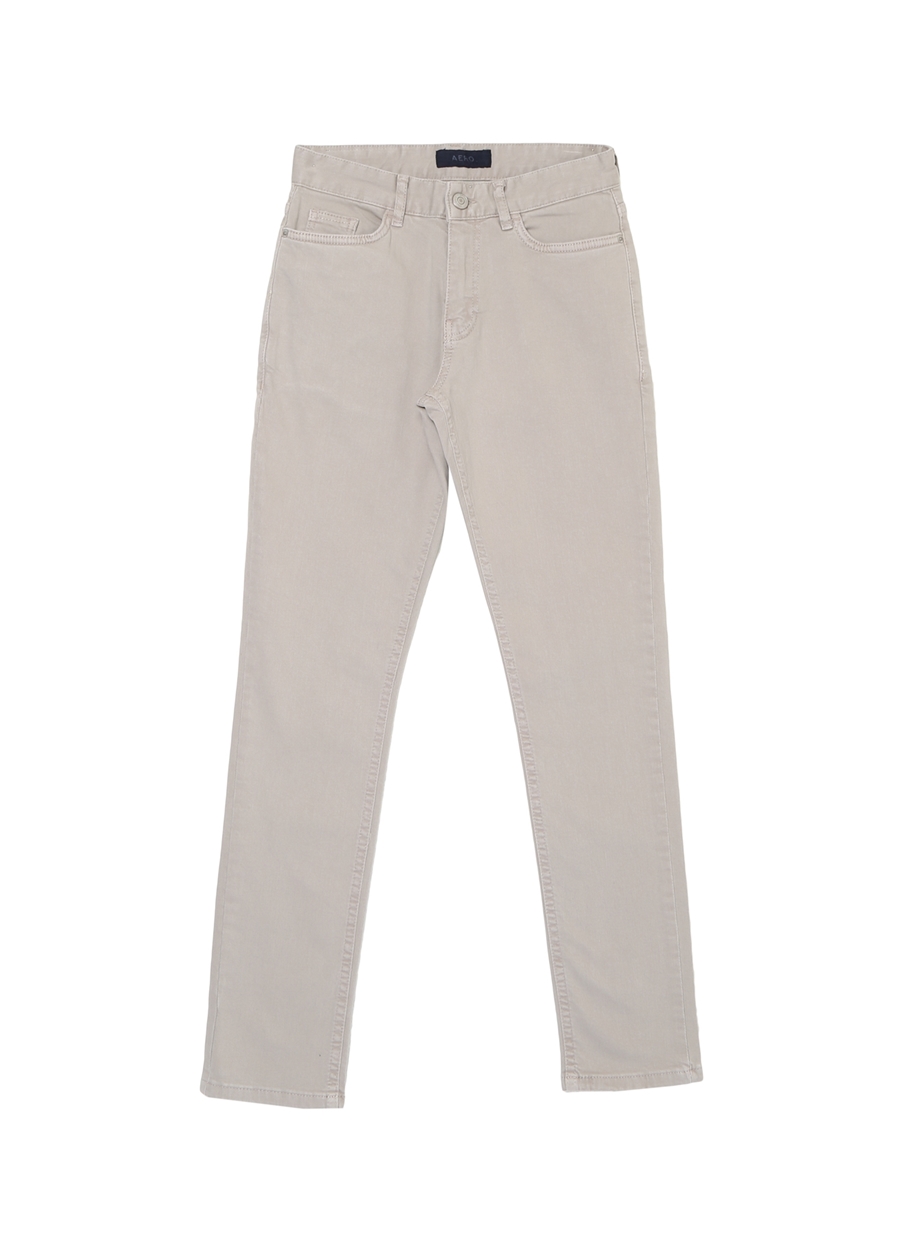 Aeropostale Slim Fit Taş Erkek Denim Pantolon DN846