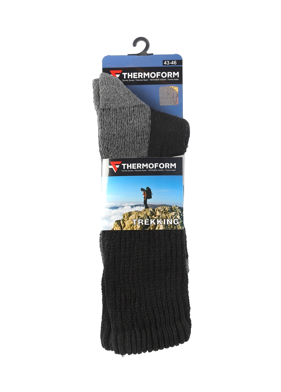 Thermoform 1 Adet Siyah Erkek Çorap
