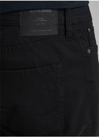 Jack & Jones Siyah Erkek Chino Şort 12165892 JJIRICK ORIGINAL_4