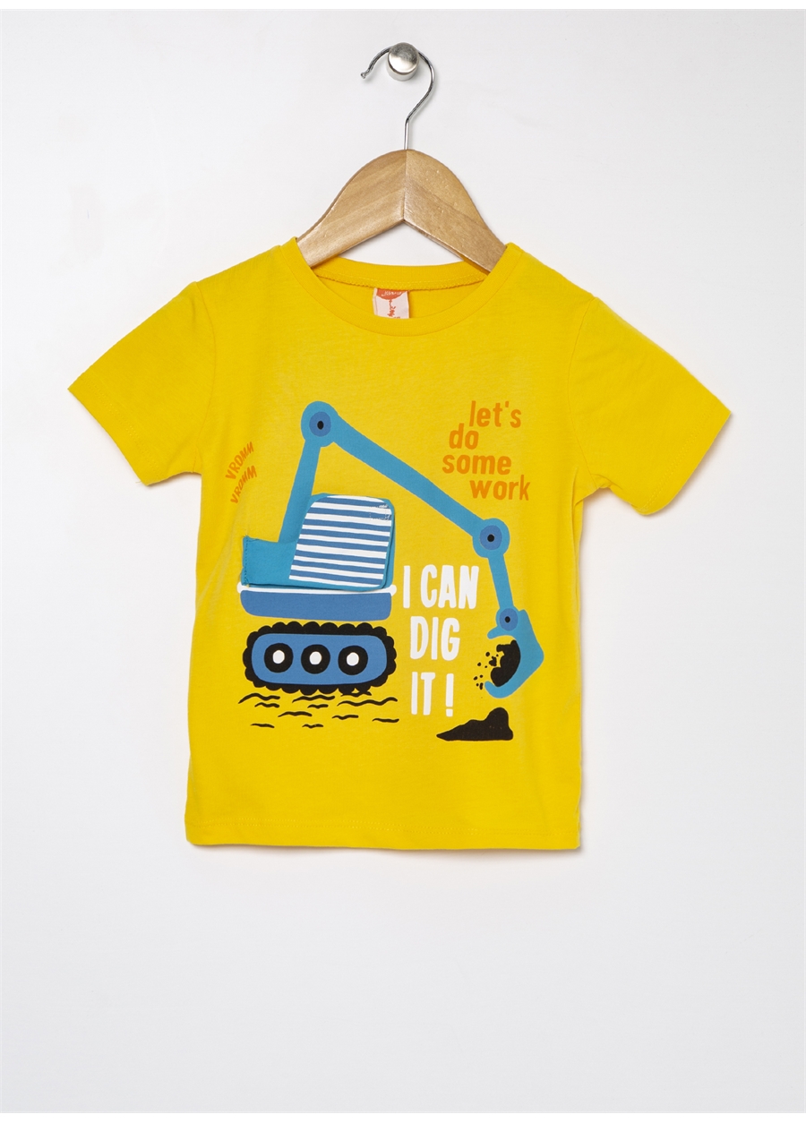 Koton Sarı Bebek T-Shirt