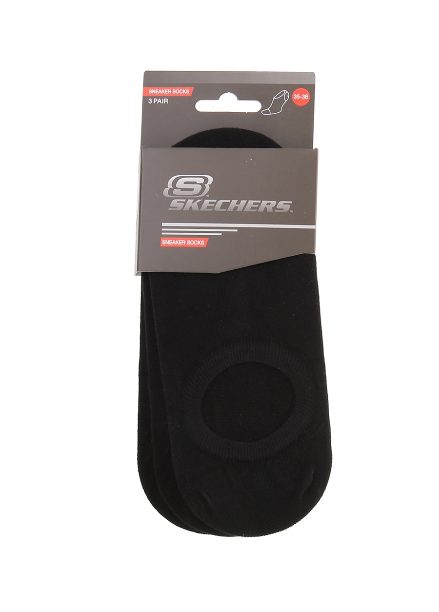 Skechers Siyah Unisex 3Lü Spor Çorap U SKX SNKRS Socks 3 Pack