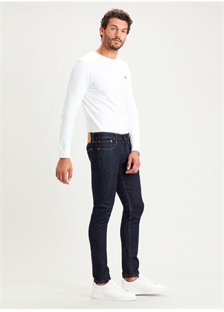 Levis 512 Slim Taper İndigo Normal Bel Erkek Denim Pantolon DARK HOLL 28833-0642_3