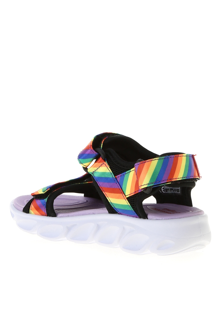 Skechers Çok Renkli Kız Çocuk Sandalet 20218L BKMTHYPNOSPLASHRAINBOWLIGHTS_1