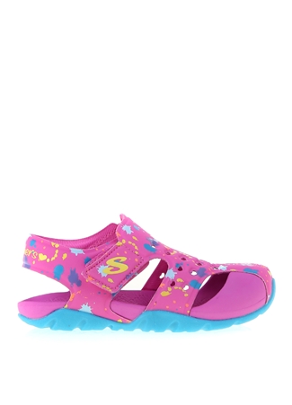 Skechers Pembe Kız Çocuk Sandalet 86428L HPTQ SIDE WAVE_0