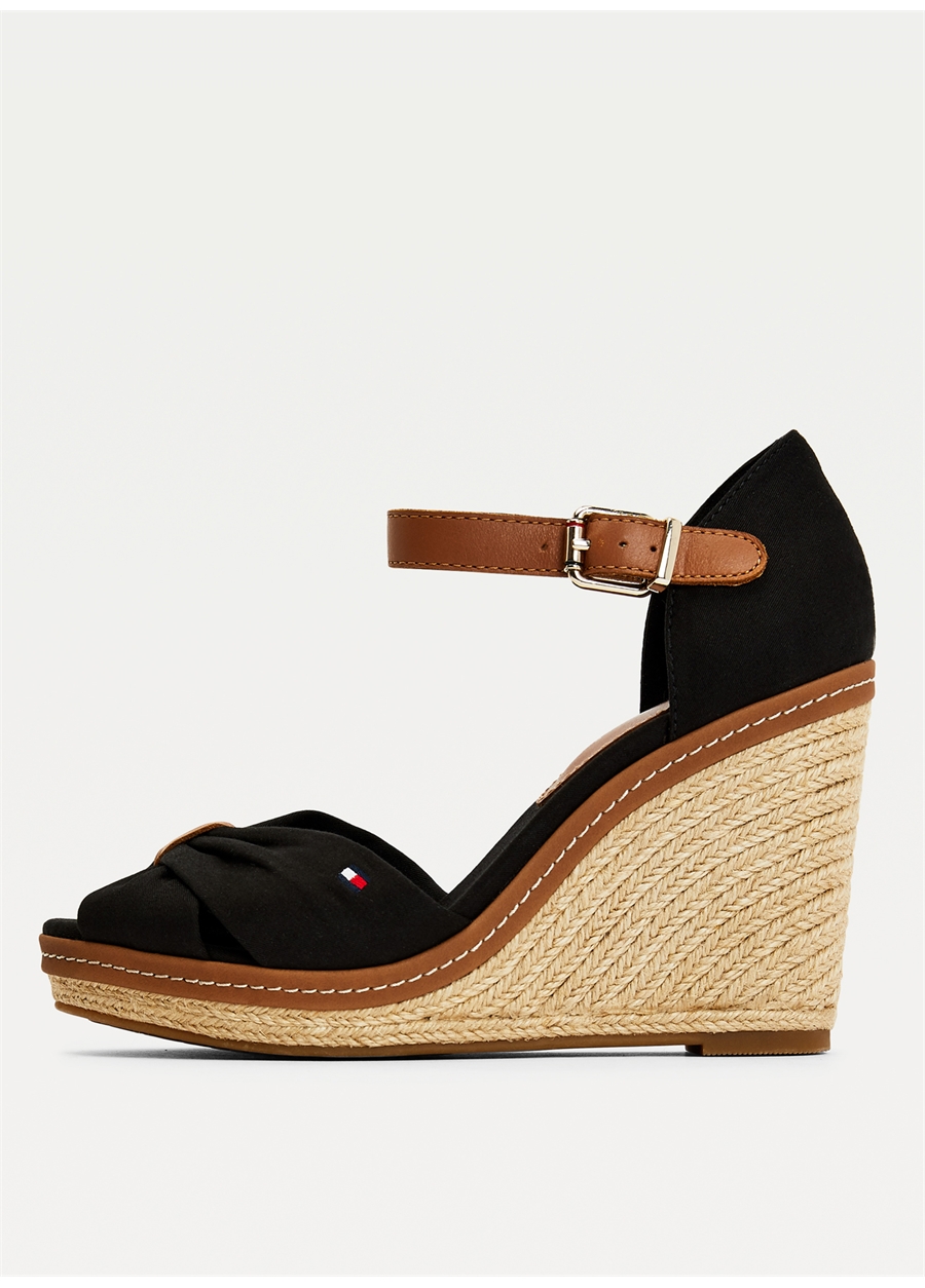 Tommy Hilfiger Siyah Kadın Espadril FW0FW00905990_8