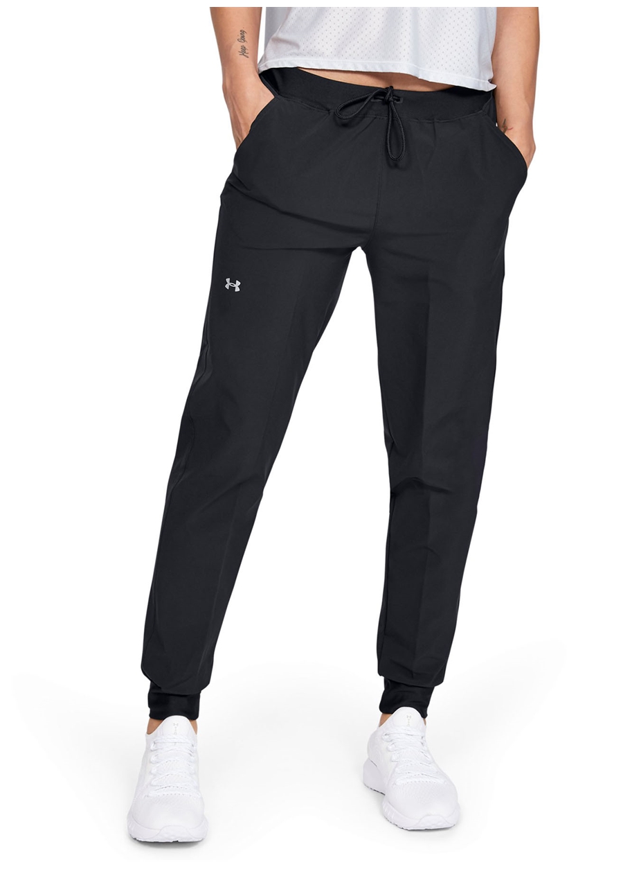 Under Armour 1348447-001 Ua Armour Sport Woven Pant-Blk Kadın Eşofman Altı_3