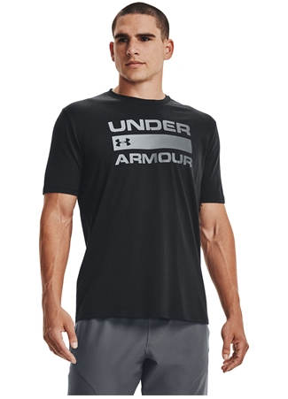 Under Armour 1329582 Team İssue Wordmark SS Siyah Erkek T-Shirt