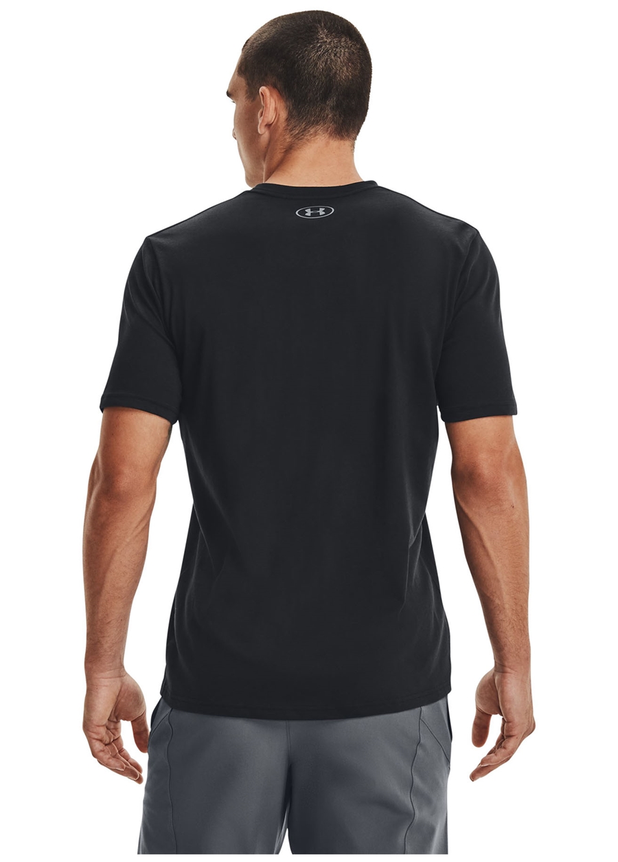 Under Armour 1329582 Team İssue Wordmark SS Siyah Erkek T-Shirt_1