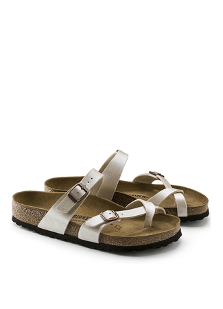 Birkenstock Beyaz Kadın Terlik 071661 BEYAZ_1