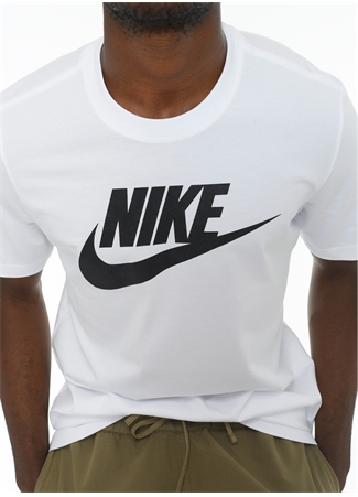 Nike AR5004-101 M NSW Futura Sportsweartee Icon Beyaz Erkek T-Shirt_4