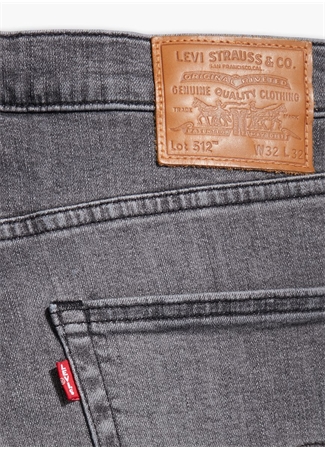 Levis 512 İndigo Erkek Normal Bel Dar Denim Pantolon RICHMOND POWER LOCAL 28833-0780_2