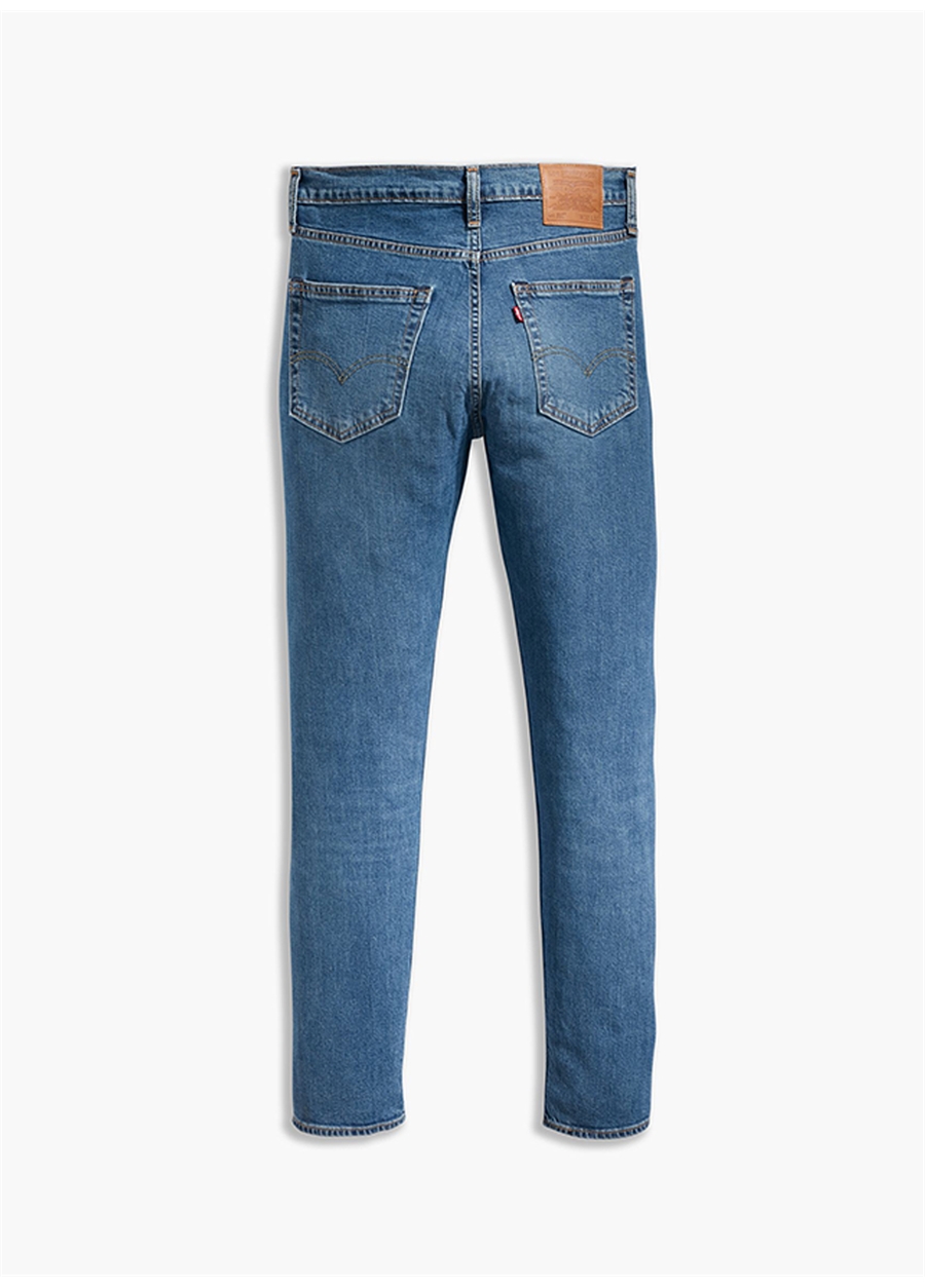 Levis 512 İndigo Erkek Normal Bel Dar Denim Pantolon CORFU SPANISH ANGELS 28833-0787_4