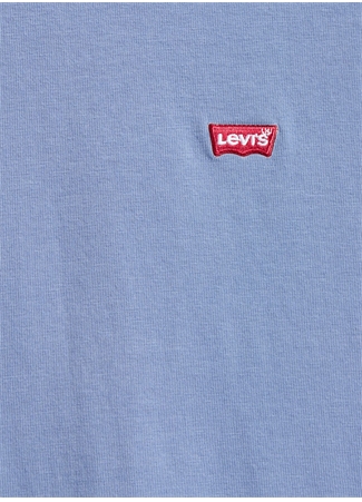 Levis 56605-0079 Ss Original Hm Tee Bisiklet Yaka Pamuklu Mavi Erkek T-Shirt_5